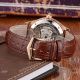Fake Patek Philippe skeleton Moonphase Watch 42mm SS Black Leather Band (9)_th.jpg